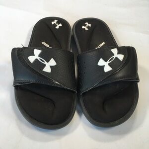 Under Armour 4D Foam Slides Sz 2Y